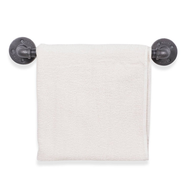 Hanah Home Boruraf064 Gancho de tubo Gris